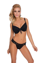 Load image into Gallery viewer, Roza Damaris Black Bra
