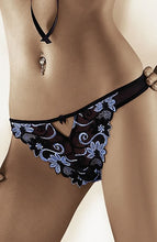 Load image into Gallery viewer, Roza Florence Blue Thong
