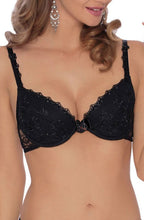 Load image into Gallery viewer, Roza Kalisi Push Up Bra Black
