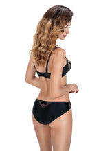 Load image into Gallery viewer, Roza Nefer Brief Black-Salmon
