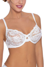 Load image into Gallery viewer, Roza Sisi White Bra
