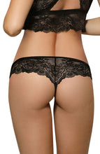 Load image into Gallery viewer, Roza Zuza Black Thong
