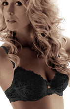 Load image into Gallery viewer, Roza Sisi Black Bra
