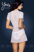 Load image into Gallery viewer, Yesx YX169 3pc Gown,panty &amp; Belt White
