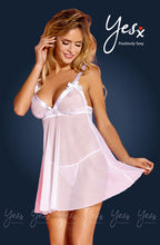 Load image into Gallery viewer, Yesx YX170 2pc Dress &amp; Thong White
